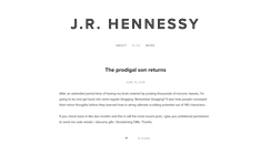 Desktop Screenshot of jrhennessy.com